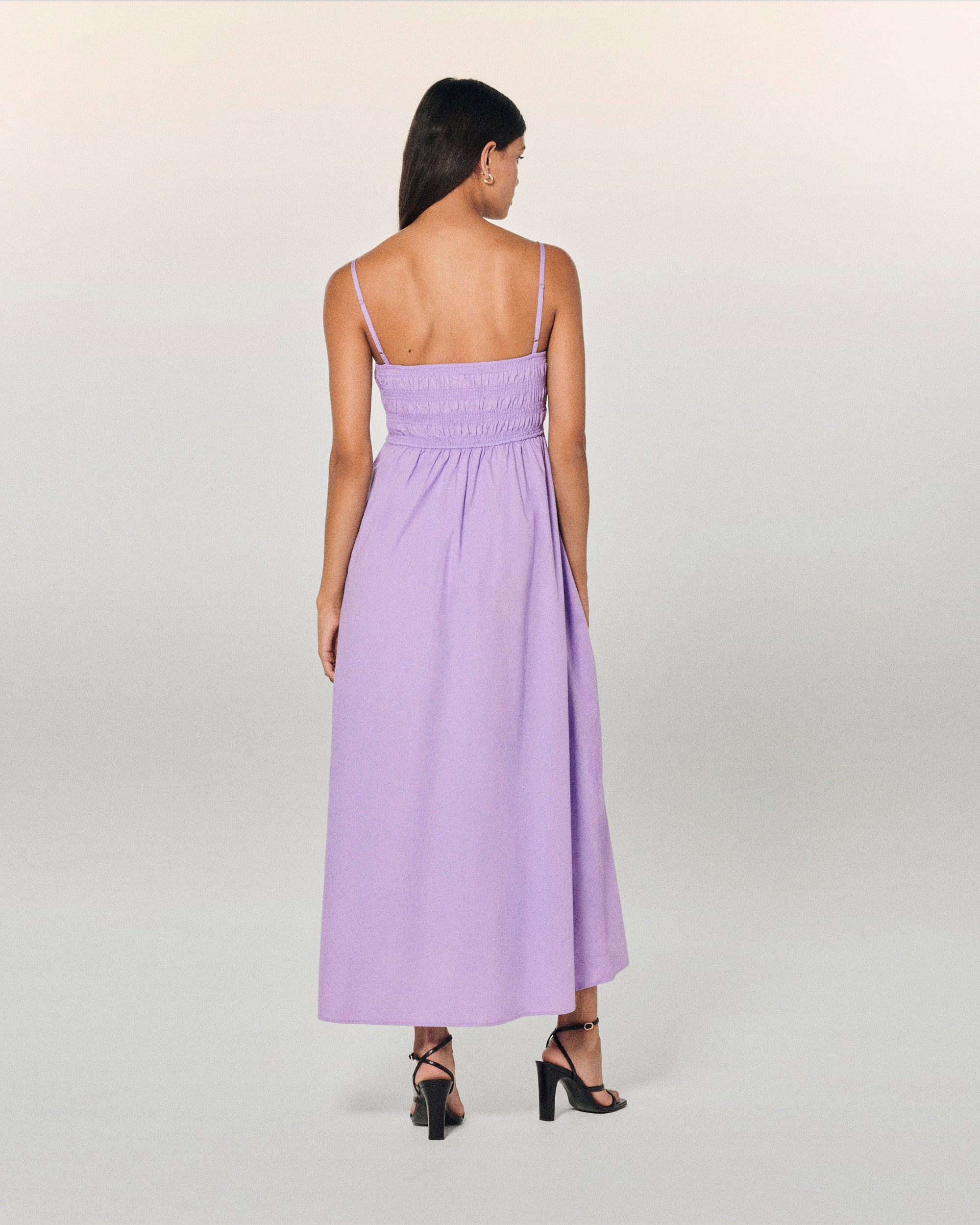 Mara strapless maxi dress - Lilac