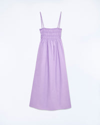 LILAS / NEW / QTY : 74 / Robe Longue Bretelle Mara - Lilas