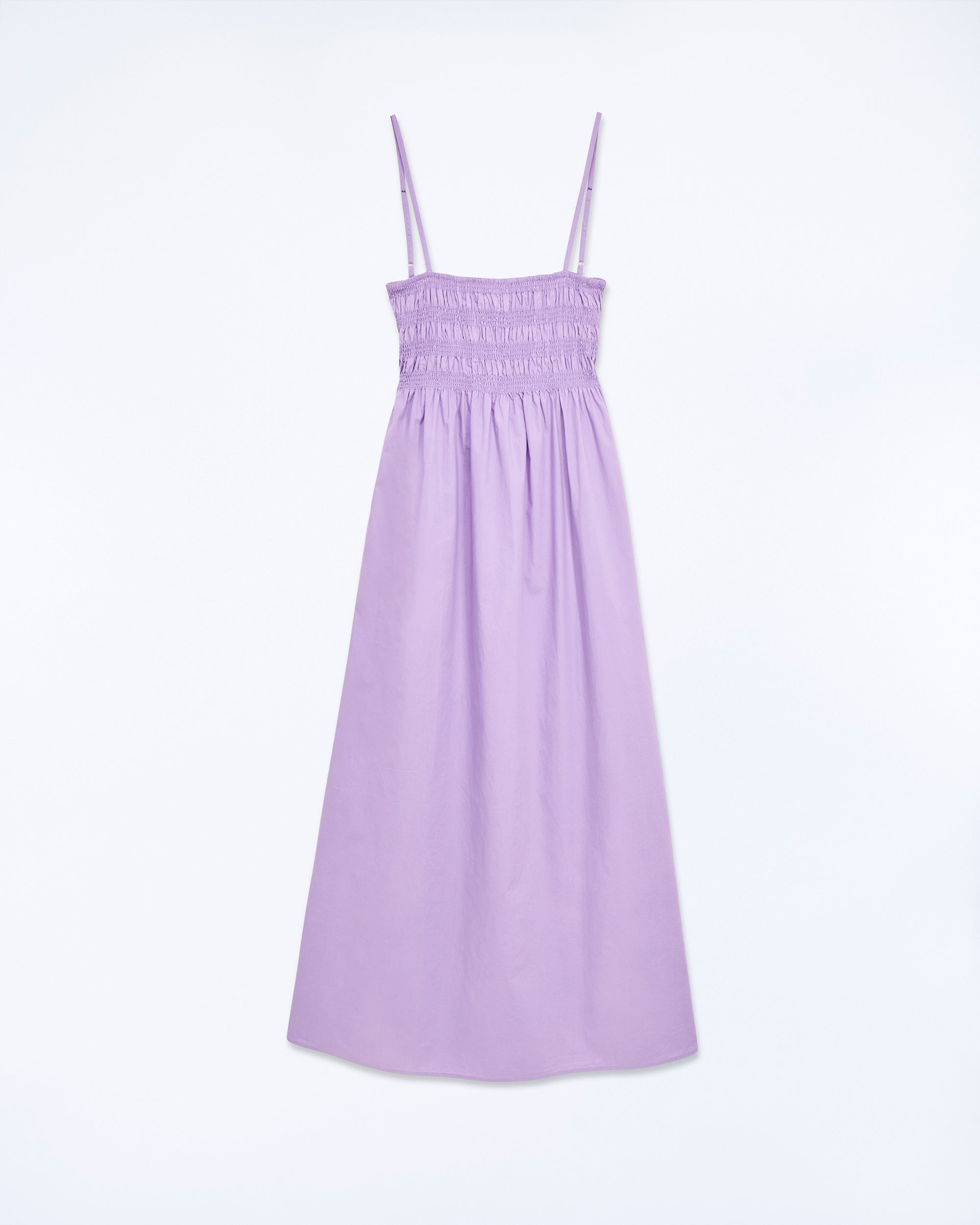 LILAS / NEW / QTY : 74 / Robe Longue Bretelle Mara - Lilas