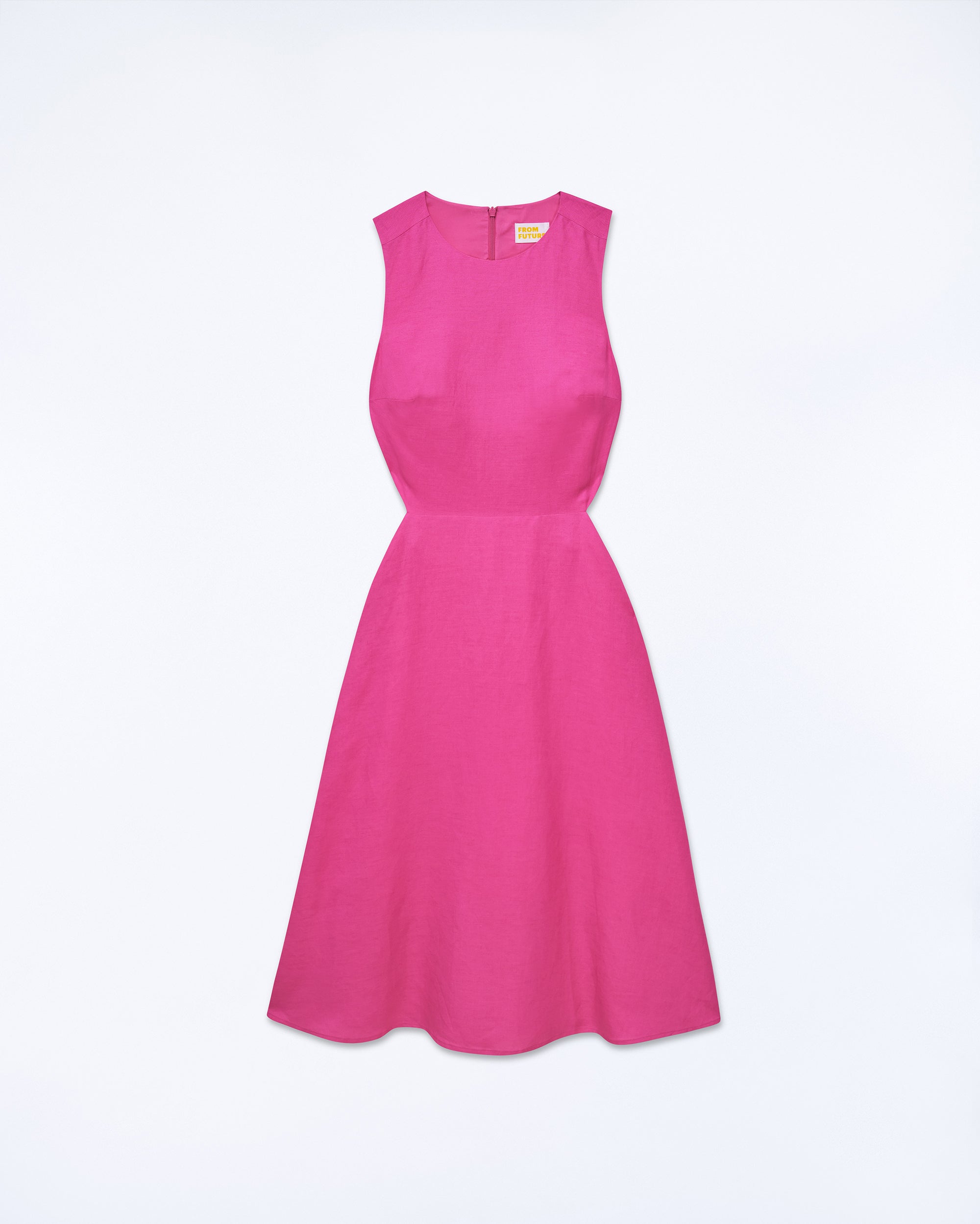 DISCO PINK / NEW / QTY : 18 / Robe Longue Bretelle Myra - Disco Pink