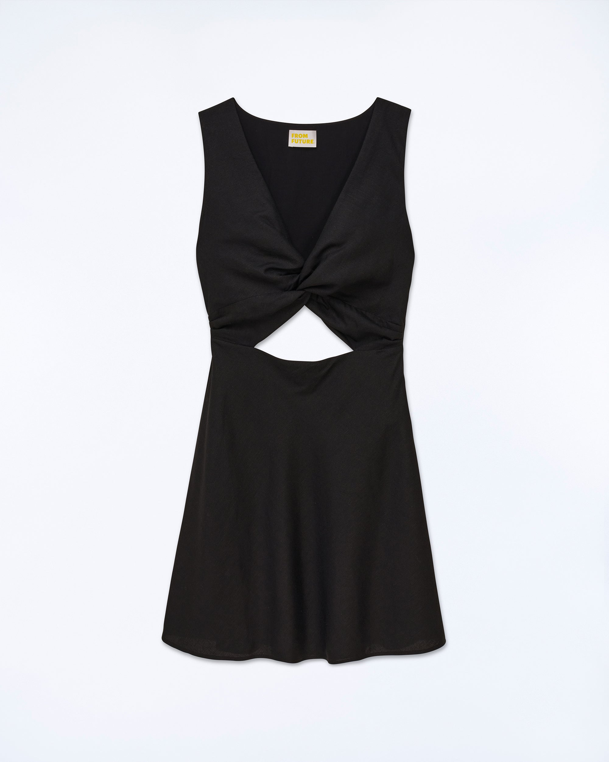 NOIR / NEW / QTY : 4 / Robe Courte Bretelle Becky - Noir