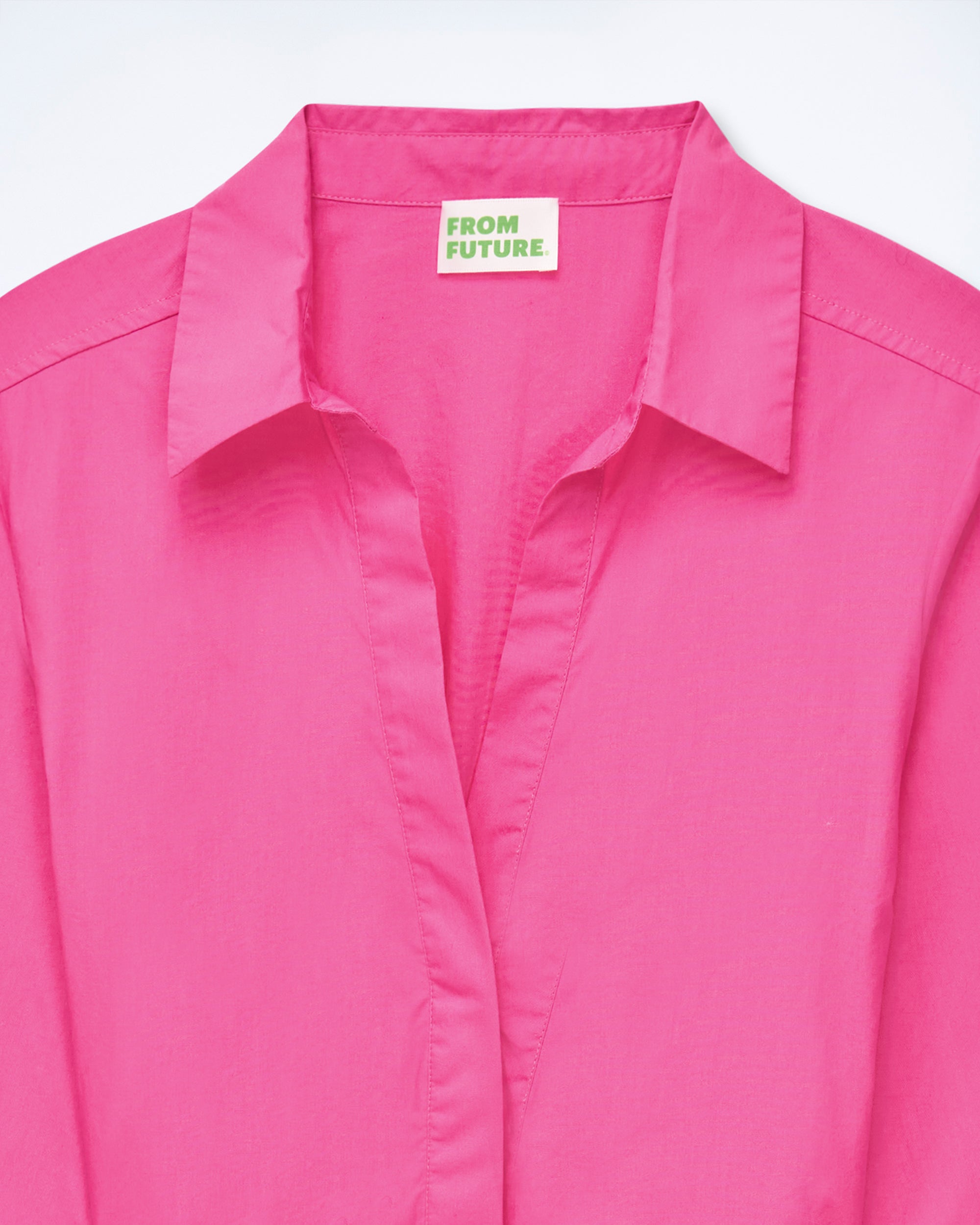 Y. ONLY PORTE / DISCO PINK / NEW / QTY : 83 / Robe Courte Manche Longue Alba - Disco Pink