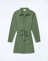 KAKI / NEW / QTY : 31 / Robe Courte Manche Longue Alba - Kaki