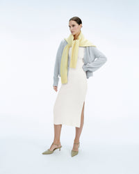 ECRU / NEW / QTY : 22 / Robe Longue Manche Courte - Ecru