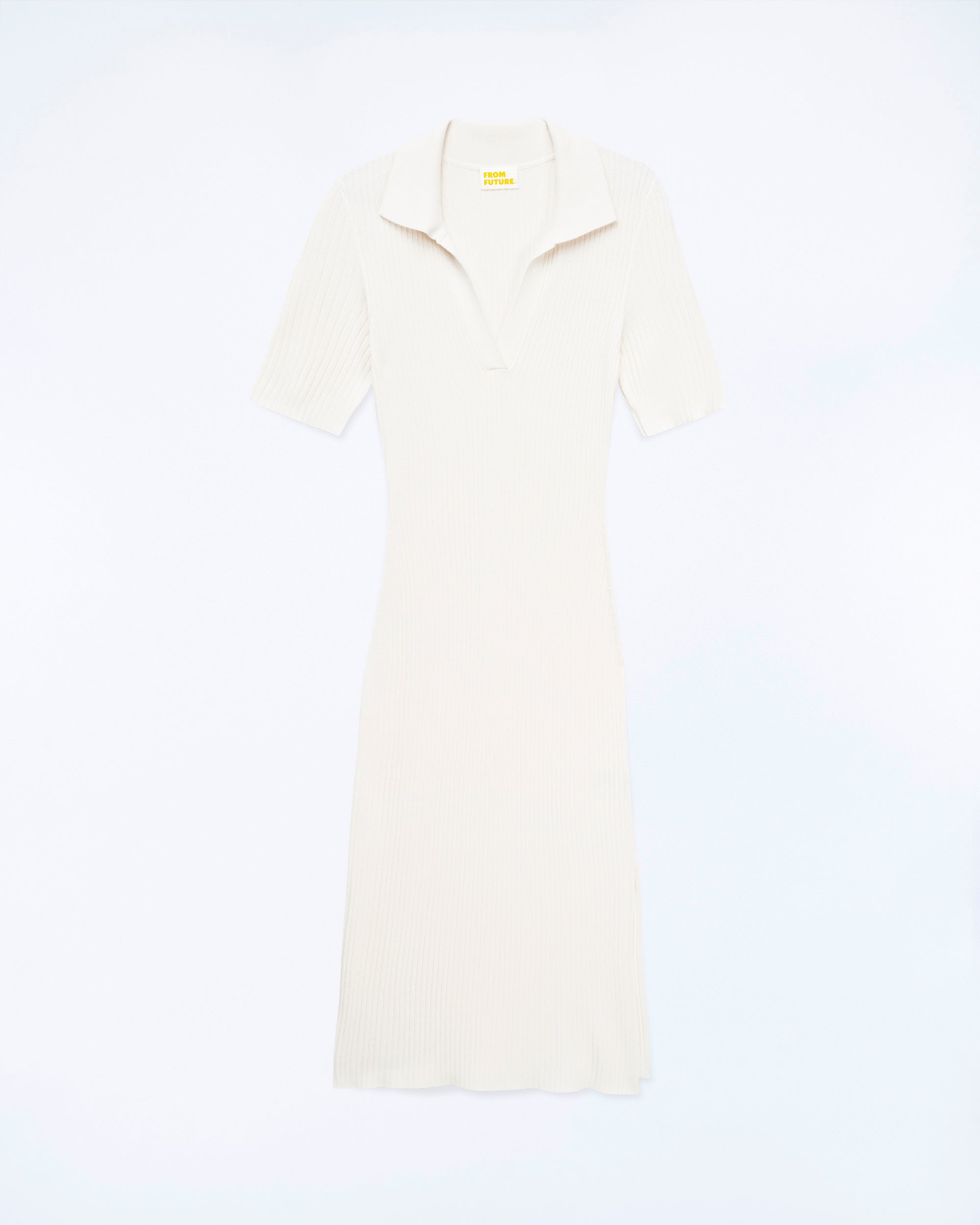 ECRU / NEW / QTY : 22 / Robe Longue Manche Courte - Ecru