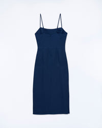 NAVY / NEW / QTY : 4 / Robe Longue Bretelle - Navy