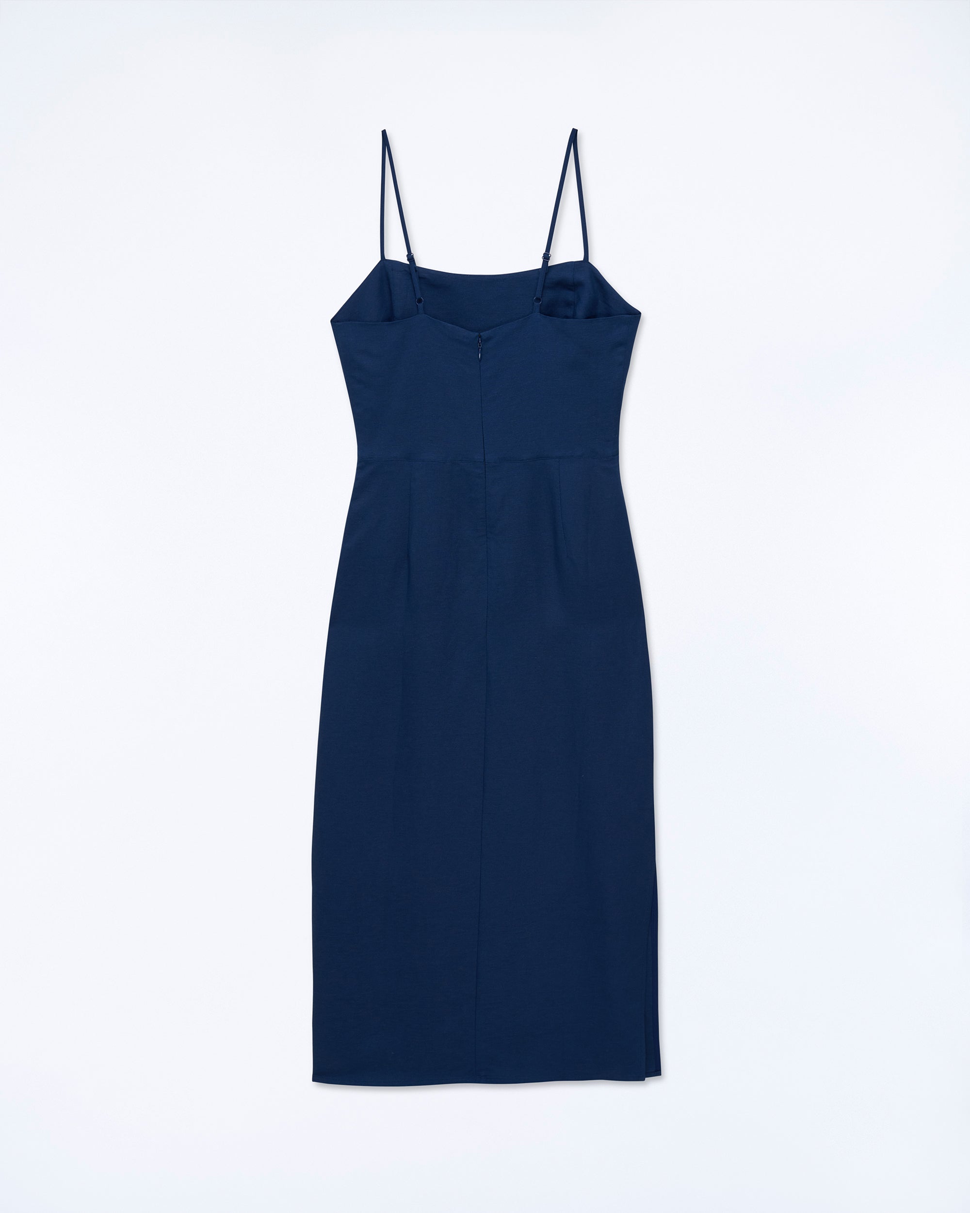 NAVY / NEW / QTY : 4 / Robe Longue Bretelle - Navy