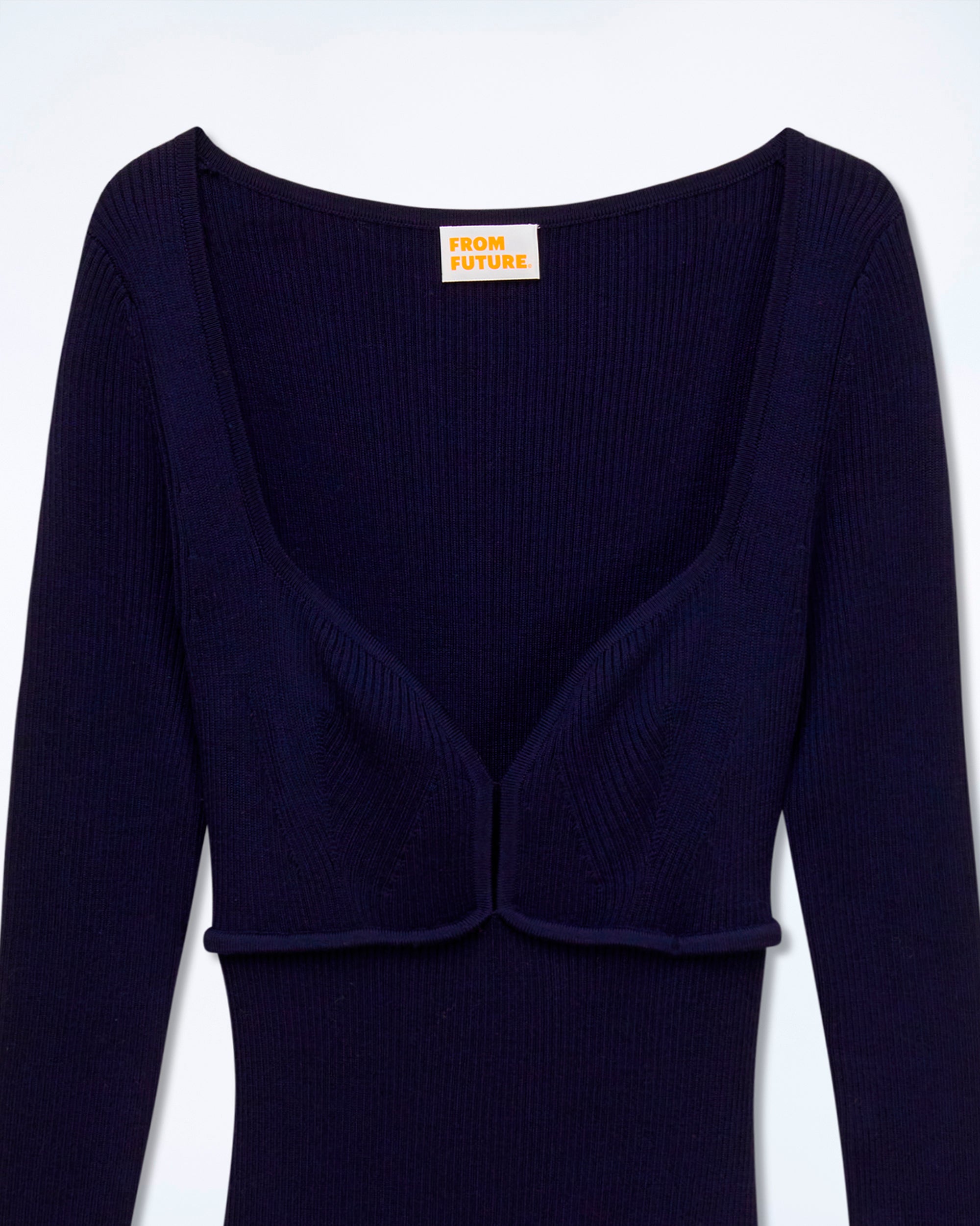 NAVY / NEW / QTY : 7 / Robe Longue Manche Longue - Navy