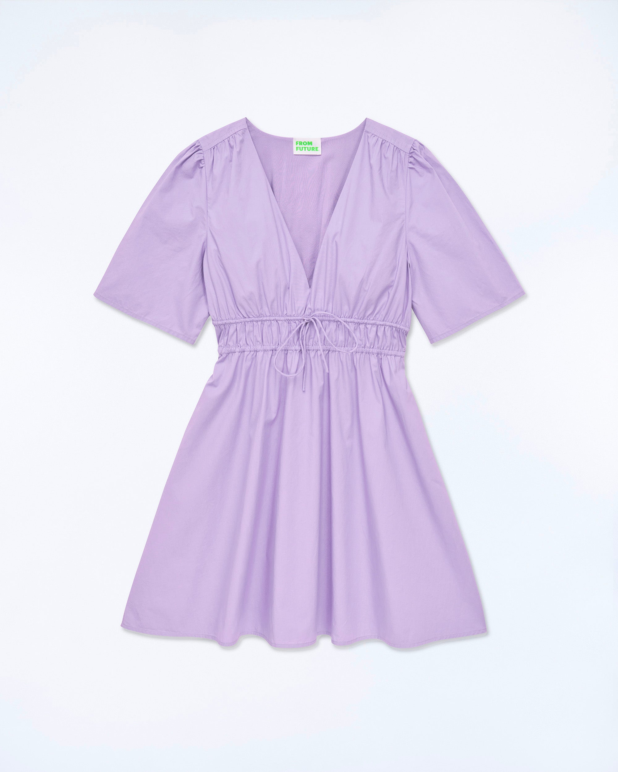 LILAS / NEW / QTY : 18 / Robe Courte Manche Courte Flora - Lilas