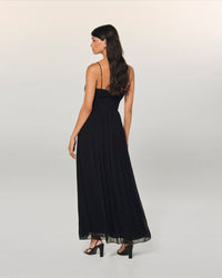 NOIR / DJV / QTY : 102 / Robe Longue Bretelle Noah - Noir