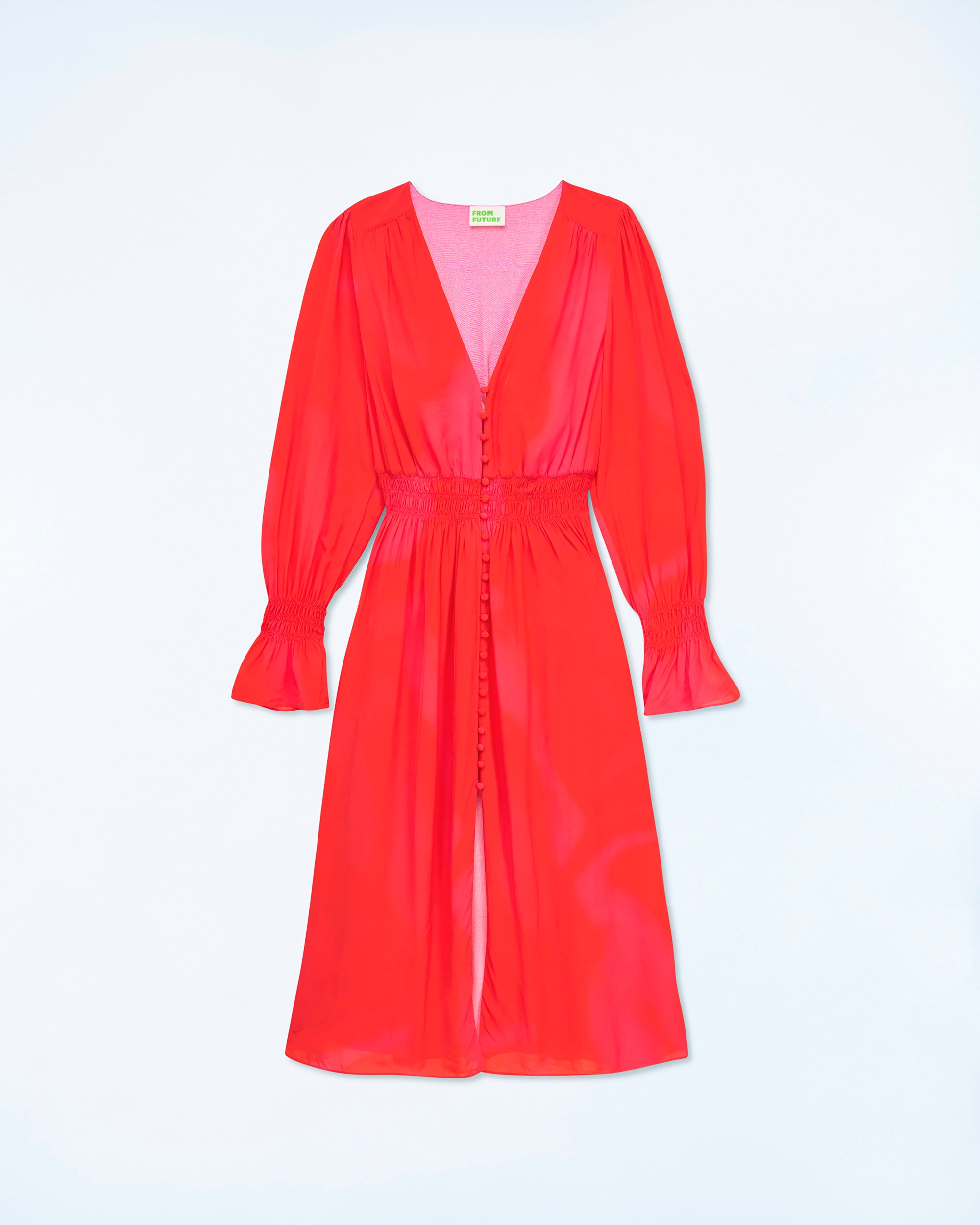 UTOPIC PINK / NEW / QTY : 124 / Robe Longue Manche Longue - Utopic Pink