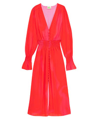 Robe longue évasée - Utopic Pink
