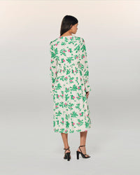 Robe longue évasée - Spring Flower