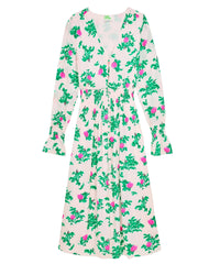 Robe longue évasée - Spring Flower