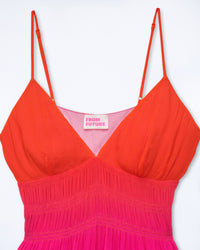 BLURRY SUNSET / NEW / QTY : 1 / Robe Longue Bretelle Sofia - Blurry Sunset