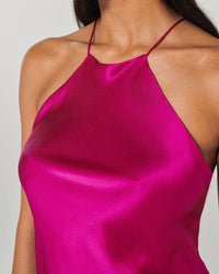 RASPBERRY PINK / NEW / QTY : 2 / Robe Courte Bretelle Selena - Raspberry Pink