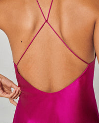 RASPBERRY PINK / NEW / QTY : 2 / Robe Courte Bretelle Selena - Raspberry Pink