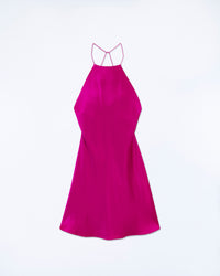 RASPBERRY PINK / NEW / QTY : 2 / Robe Courte Bretelle Selena - Raspberry Pink