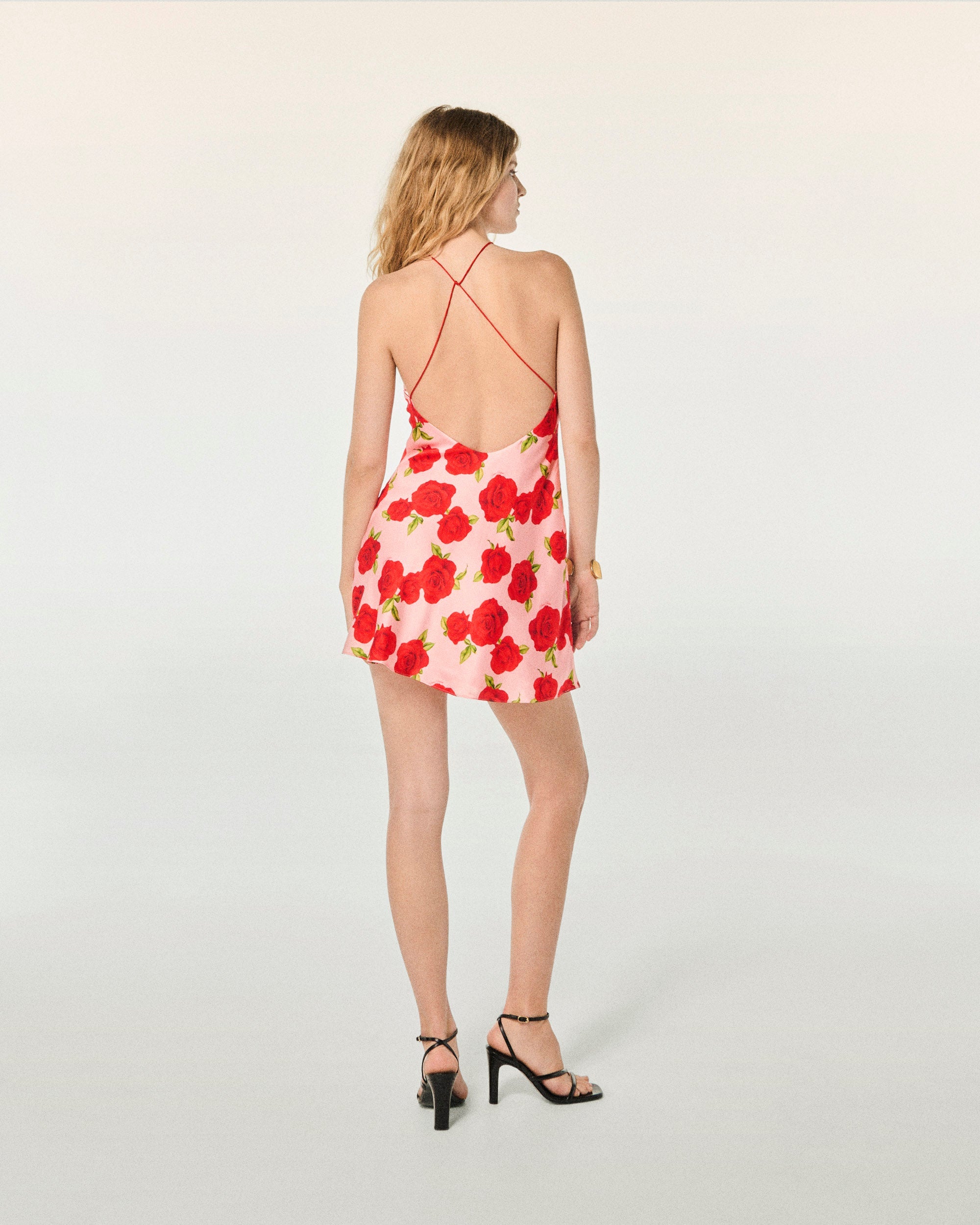 HOT ROSES / DJV / QTY : 17 / Robe Courte Bretelle Selena - Hot Roses
