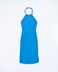 TROPICAL BLUE
 / NEW / QTY : 12 / Robe Longue Bretelle Josie - Tropical Blue
