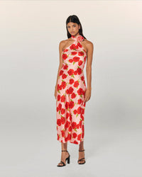 HOT ROSES / DJV / QTY : 10 / Robe Longue Asymétrique Sienna - Hot Roses