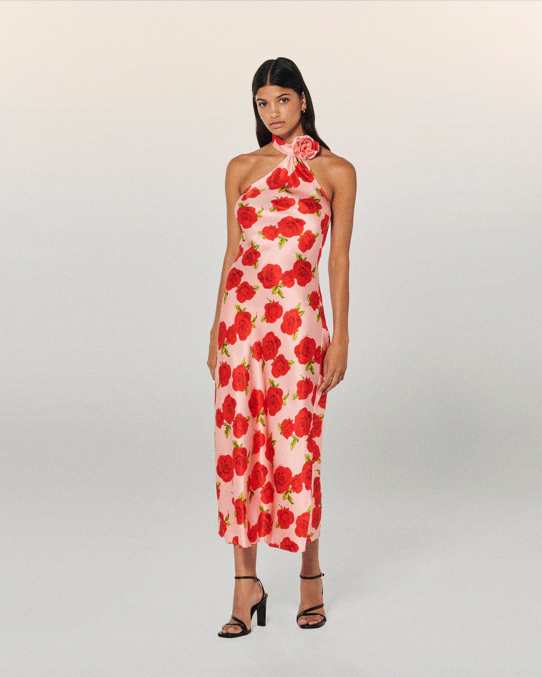 HOT ROSES / DJV / QTY : 10 / Robe Longue Asymétrique Sienna - Hot Roses