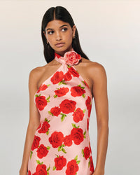 HOT ROSES / DJV / QTY : 10 / Robe Longue Asymétrique Sienna - Hot Roses
