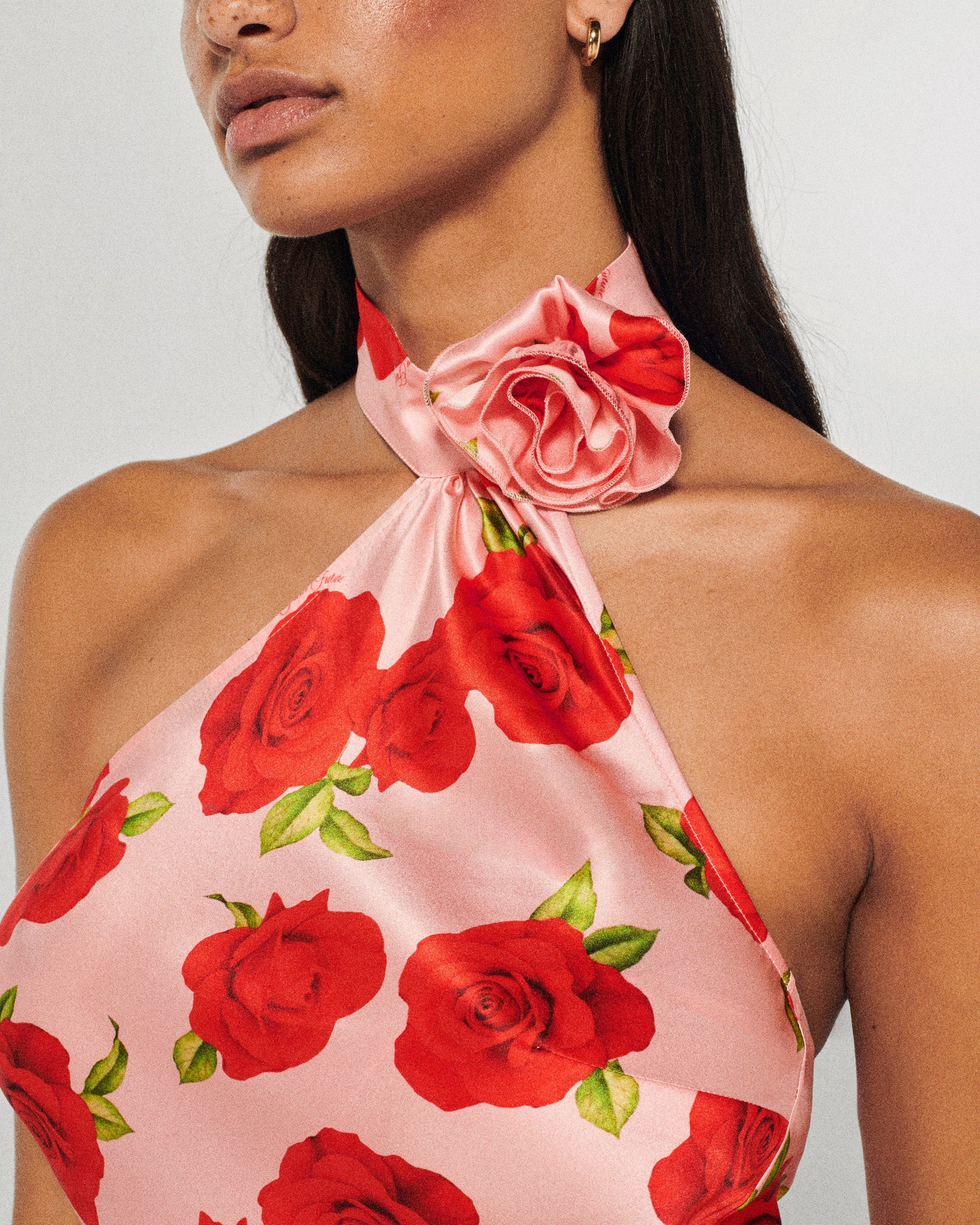 HOT ROSES / DJV / QTY : 10 / Robe Longue Asymétrique Sienna - Hot Roses