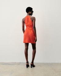ORANGE / NEW / QTY : 1 / Robe Courte Bretelle Betty - Orange