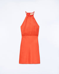 ORANGE / NEW / QTY : 1 / Robe Courte Bretelle Betty - Orange
