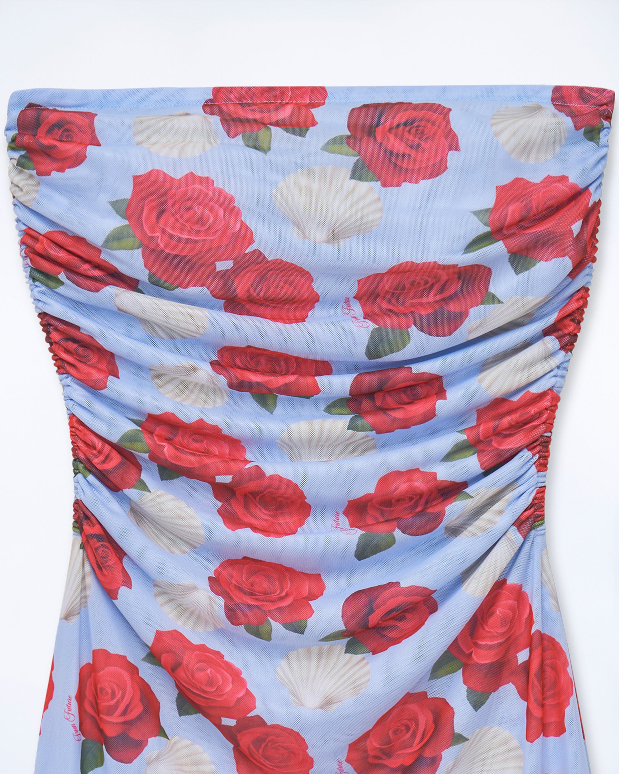 COQUILLAGES ET CRUSTACÉS / NEW / QTY : 8 / Robe Longue Bustier Mesh - Coquillages Et Crustacés