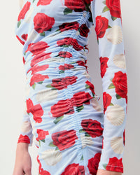 Short dress with long sleeves - Coquillage
