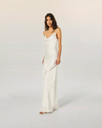 Y. ONLY PORTE / ECRU / NEW / QTY : 1 / Robe Longue Bretelle Amalia - Ecru