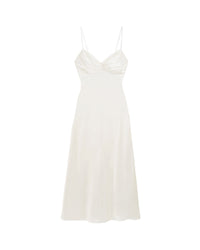 ECRU / DJV / QTY : 7 / Robe Longue Bretelle Rosa - Ecru