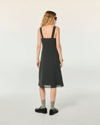 NOIR TIE AND DYE CO / NEW / QTY : 8 / Robe Longue Bretelle Leatitia - Noir Tie And Dye Co