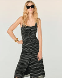 NOIR TIE AND DYE CO / NEW / QTY : 8 / Robe Longue Bretelle Leatitia - Noir Tie And Dye Co