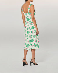 Robe longue à bretelles Leatitia - Spring Flower