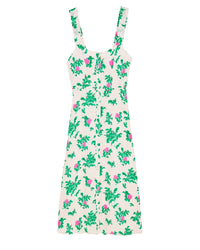 Robe longue à bretelles Leatitia - Spring Flower