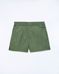 KAKI / NEW / QTY : 20 / Short Court Popeline - Kaki