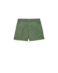 Short Court Popeline  - Kaki