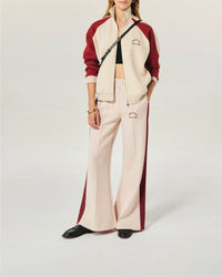 Sweatshirt oversize zippé - Beige
