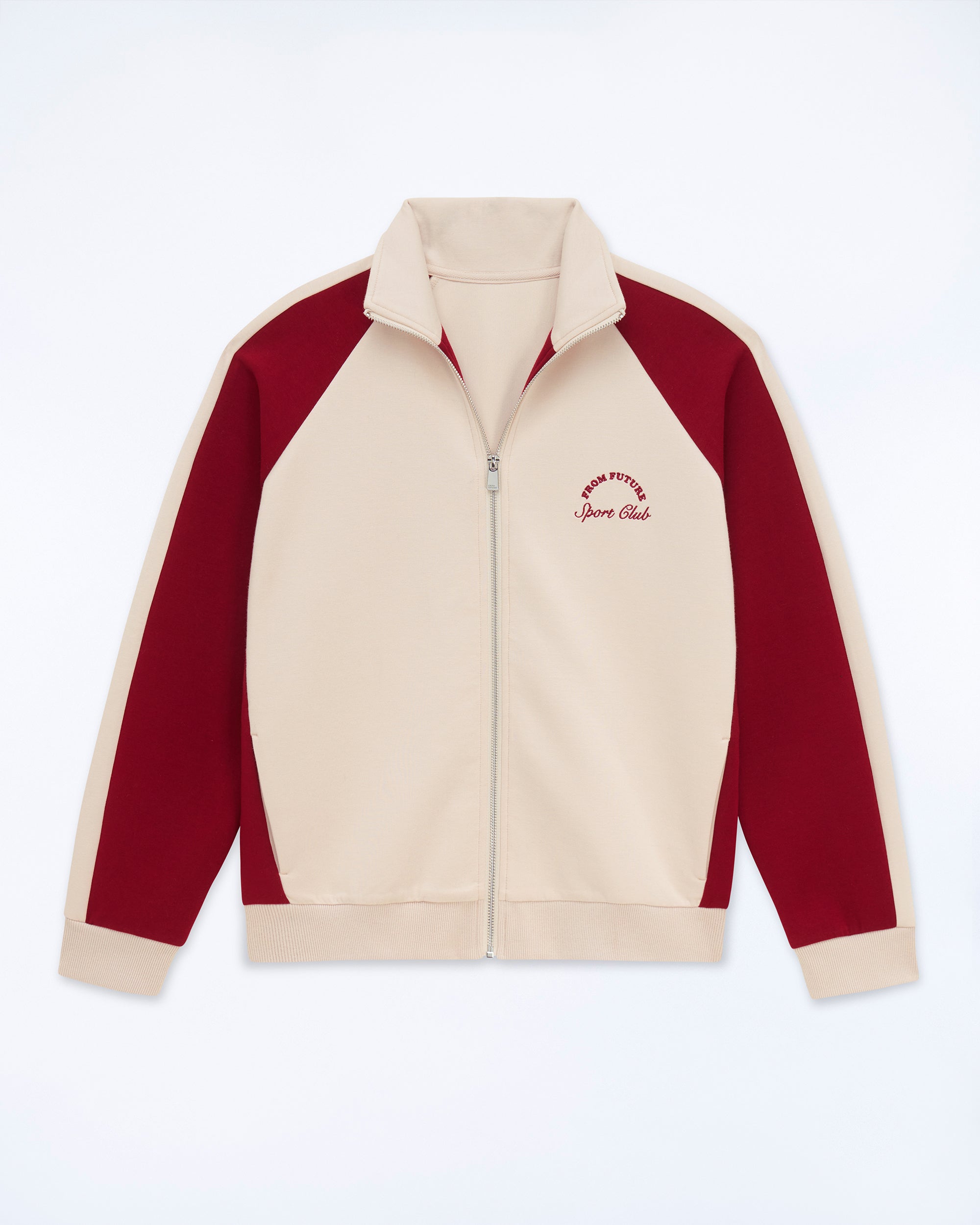 BEIGE / NEW / QTY : 1 / Sweatshirt Zippé - Beige