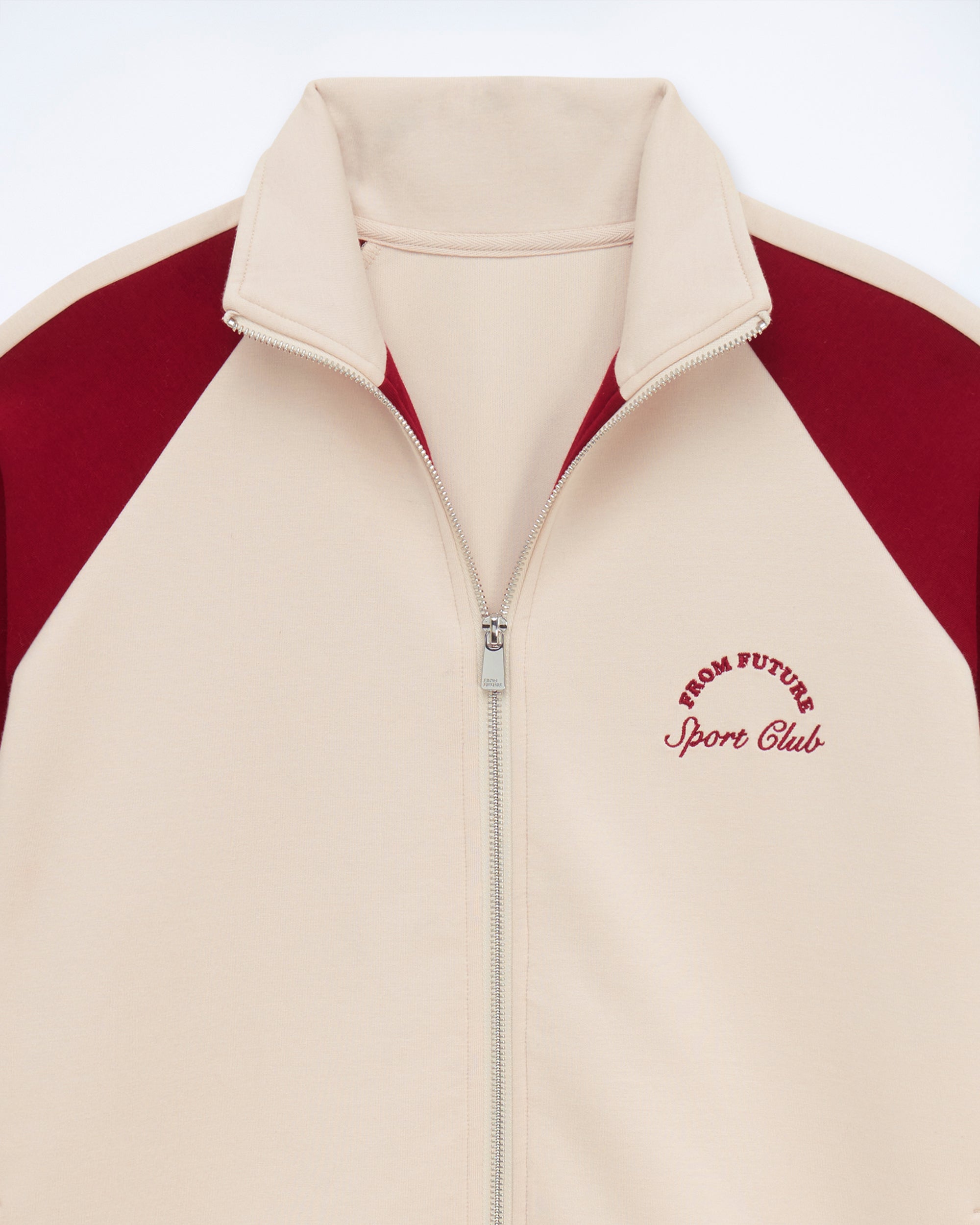 BEIGE / NEW / QTY : 1 / Sweatshirt Zippé - Beige