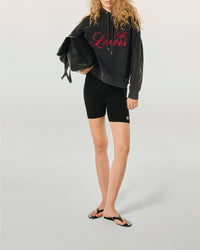 Pull à capuche - Washed Black