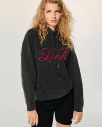 WASHED BLACK / DJV / QTY : 29 / Sweatshirt Hoodie - Washed Black