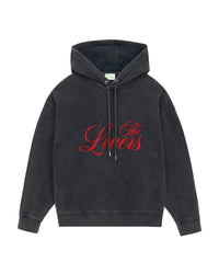 Pull à capuche - Washed Black