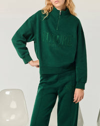 Sweatshirt à col camionneur - College Green