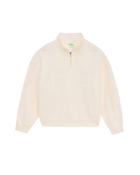 Sweatshirt à col camionneur - Beige