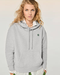 GRIS CHINE CLAIR / NEW / QTY : 5 / Sweatshirt Col Rond Double F - Gris Chine Clair