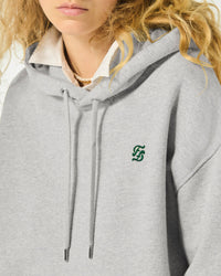 Sweatshirt à col rond - Gris Chiné Clair